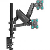 Кронштейн Onkron G140, TV 13-32, для 2-ух мон, настольный, чер