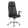 Кресло TetChair Итон/Eton хром 5Д кож/зам, черный, 36-6 Кресло TetChair Итон/Eton хром 5Д кож/зам, черный, 36-6