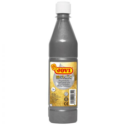 Гуашь JOVI, с повышенным содержанием пигмента, серебряная, 250мл Гуашь JOVI, с повышенным содержанием пигмента, серебряная, 250мл