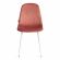 Стул BREEZE (mod. JSC-58) Велюр/металл , 44 х 53 х 86 см, Coral (коралловый) HLR44 / белый