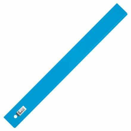Линейка пластиковая 30 см, BRAUBERG, неоновая, ассорти, 210839