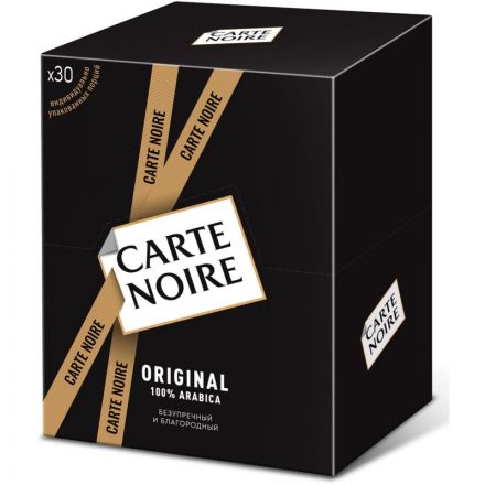Кофе Carte Noire раств. сублим. 1,8 г х 30 шт/уп