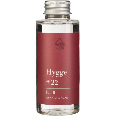 Аромадиффузор Наполнитель  Хюгге #22 Персик и пион 100 мл, АР 100-579