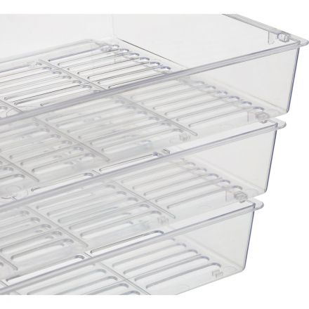 Лоток для бумаг Attache решетчатый прозрачный Лоток для бумаг Attache решетчатый прозрачный