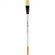 Кисть художественная Комус Арт синтетика жесткая, плоск., 24, длинная ручка Кисть художественная Комус Арт синтетика жесткая, плоск., 24, длинная ручка