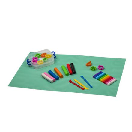 Набор для уроков труда ЮНЛАНДИЯ, клеенка ПВХ 40x69 см, фартук-накидка с рукавами, красный, 228356 Набор для уроков труда ЮНЛАНДИЯ, клеенка ПВХ 40x69 см, фартук-накидка с рукавами, красный, 228356