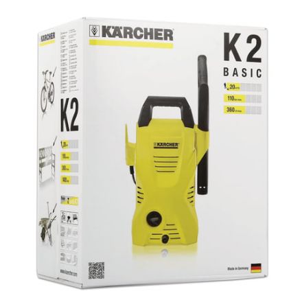 Минимойка KARCHER K 2 Universal Edition, мощность 1,4 кВт, давление 110 бар, шланг 3 м, 1.673-010.0 Минимойка KARCHER K 2 Universal Edition, мощность 1,4 кВт, давление 110 бар, шланг 3 м, 1.673-010.0