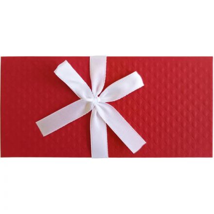 Конверт д/денег (коробка)с бантом,тисн РОМБ,172х83х16,красный, Д10303П.032 Конверт д/денег (коробка)с бантом,тисн РОМБ,172х83х16,красный, Д10303П.032