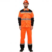 Костюм летний муж. лд01-КПК оранж./черн. (р.52-54) 182-188 Костюм летний муж. лд01-КПК оранж./черн. (р.52-54) 182-188