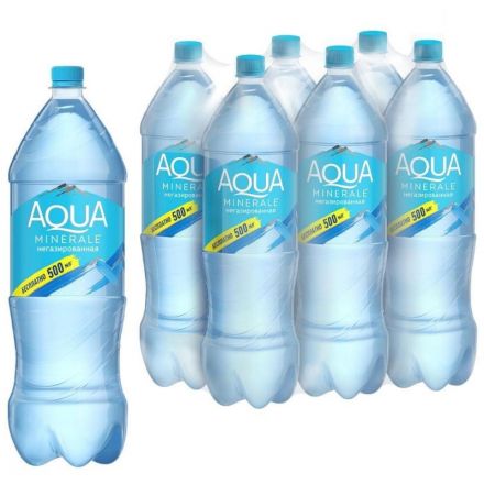 Вода питьевая Аква Минерале, негаз, пэт 2л Вода питьевая Аква Минерале, негаз, пэт 2л