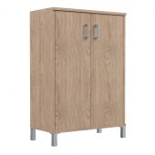 Шкаф средний с глухими дверьми B 420.6 Дуб Девон 900х450х1286 BORN Шкаф средний с глухими дверьми B 420.6 Дуб Девон 900х450х1286 BORN