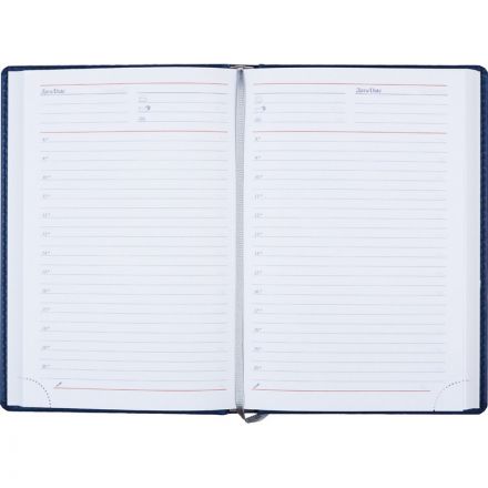 Ежедневник недатированный Attache Сиам искусственная кожа А5 176 листов синий (143x210 мм) Ежедневник недатированный Attache Сиам искусственная кожа А5 176 листов синий (143x210 мм)