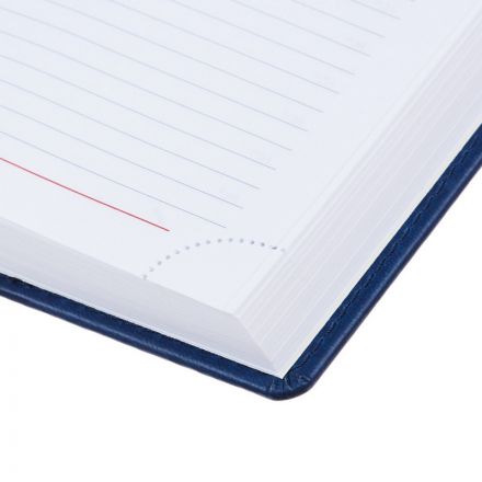 Ежедневник недатированный Attache Сиам искусственная кожа А5 176 листов синий (143x210 мм) Ежедневник недатированный Attache Сиам искусственная кожа А5 176 листов синий (143x210 мм)