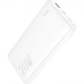 Внешний аккумулятор Hoco J87 TACKER WHITE 10000mAh QC3.0/PD3.0 USB-A/USB-C
