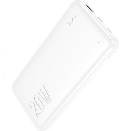 Внешний аккумулятор Hoco J87 TACKER WHITE 10000mAh QC3.0/PD3.0 USB-A/USB-C