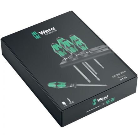 Набор отверток 6 предм. WERA Kraftform Plus Lasertip 335/350/355/6 105622 Набор отверток 6 предм. WERA Kraftform Plus Lasertip 335/350/355/6 105622