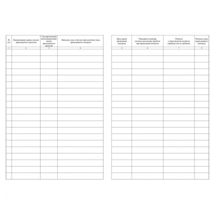 Журнал регист.результ.контр.техн.сост.трансп.средств А4офсет32 стр.КЖ-4374 Журнал регист.результ.контр.техн.сост.трансп.средств А4офсет32 стр.КЖ-4374