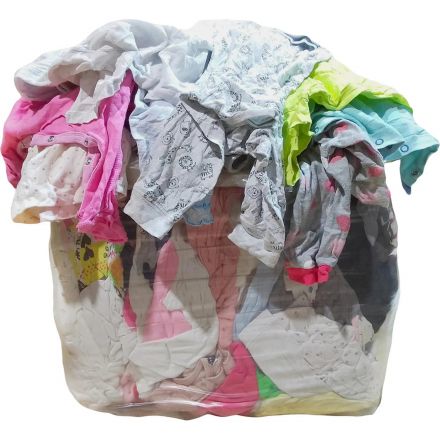 Ветошь трикотаж цветной детский 10кг Ветошь трикотаж цветной детский 10кг