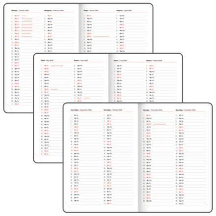 Ежедневник датированный 2026 БОЛЬШОЙ ФОРМАТ 210х297 мм, А4, BRAUBERG "Favorite", под кожу, бордо, 117240