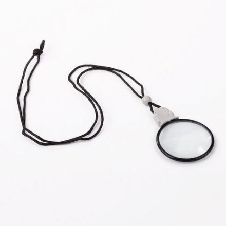 Лупа просмотровая нашейная STAFF, 4-х кратное увеличение, на шнурке, диаметр 50 мм, 455432 Лупа просмотровая нашейная STAFF, 4-х кратное увеличение, на шнурке, диаметр 50 мм, 455432