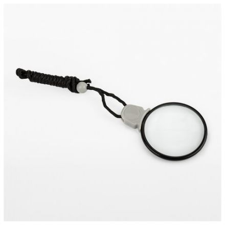 Лупа просмотровая нашейная STAFF, 4-х кратное увеличение, на шнурке, диаметр 50 мм, 455432 Лупа просмотровая нашейная STAFF, 4-х кратное увеличение, на шнурке, диаметр 50 мм, 455432