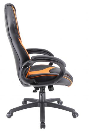 Кресло Everprof Wing (Винг) Экокожа Оранжевый