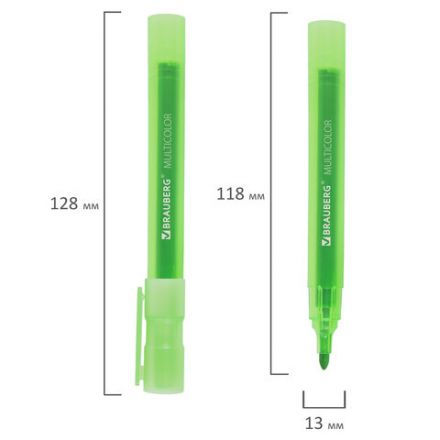 Маркеры стираемые для белой доски НАБОР 12 ЦВЕТОВ, BRAUBERG "MULTICOLOR", 3 мм, 152121 Маркеры стираемые для белой доски НАБОР 12 ЦВЕТОВ, BRAUBERG "MULTICOLOR", 3 мм, 152121