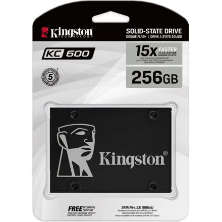 SSD накопитель Kingston 256Gb KC600 2.5 SKC600/256G (SATA3 3D TLC) SSD накопитель Kingston 256Gb KC600 2.5 SKC600/256G (SATA3 3D TLC)