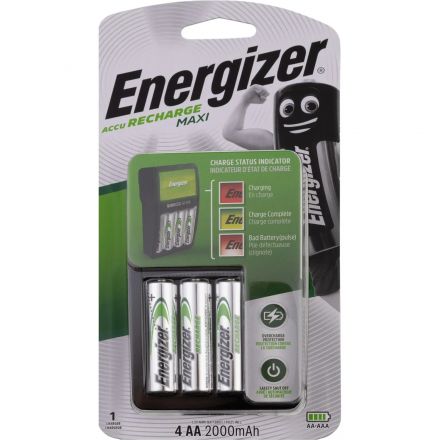 Зарядное устройство ENERGIZER Maxi incl.4xAA 2000mAh Зарядное устройство ENERGIZER Maxi incl.4xAA 2000mAh