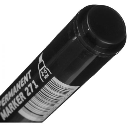 Маркер перманентный Attache Selection 271 черный 2-5мм скош. наконечник Маркер перманентный Attache Selection 271 черный 2-5мм скош. наконечник