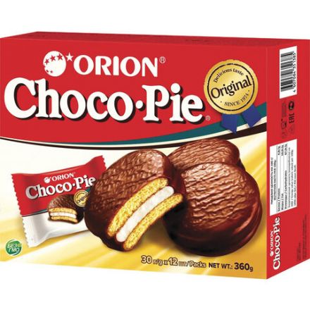 Печенье ORION "Choco Pie Original" 360 г (12 штук х 30 г), О0000013014 Печенье ORION "Choco Pie Original" 360 г (12 штук х 30 г), О0000013014