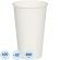 Стакан одноразовый бум однослойный d-90мм 400мл белый 800шт/кор