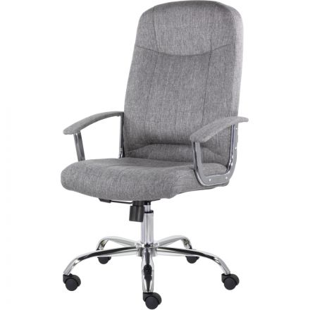 Кресло UP_EChair СН-277 Бостон В Айс хром Moderno 02 (серый) Кресло UP_EChair СН-277 Бостон В Айс хром Moderno 02 (серый)