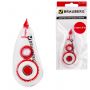 Корректирующая лента BRAUBERG RED POWER, 5 мм х 6 м, корпус прозрачный, механизм перемотки, европодвес, 220641 Корректирующая лента BRAUBERG RED POWER, 5 мм х 6 м, корпус прозрачный, механизм перемотки, европодвес, 220641