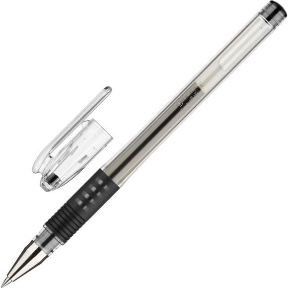 Ручка гелевая неавтомат. PILOT BLGP-G1-5 резин.манжет. черная 0,3мм