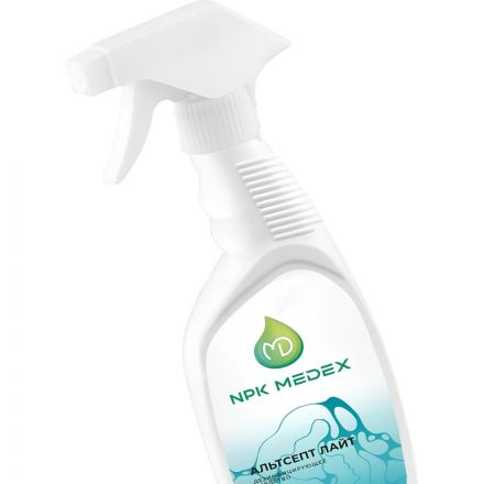 Дезинфицирующий спрей Альтсепт ЛАЙТ 750 мл спрей Дезинфицирующий спрей Альтсепт ЛАЙТ 750 мл спрей