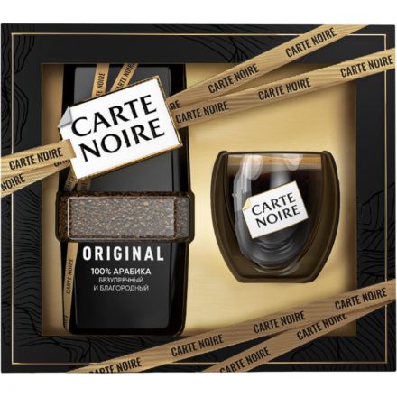 Кофе Carte Noire натуральный растворимый сублим. 95г набор с бокалом(нг) Кофе Carte Noire натуральный растворимый сублим. 95г набор с бокалом(нг)