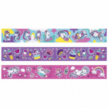 Закладки для книг с магнитом "ЕДИНОРОГИ", набор 6 шт., блестки, 25x196 мм, ЮНЛАНДИЯ, 111638 Закладки для книг с магнитом "ЕДИНОРОГИ", набор 6 шт., блестки, 25x196 мм, ЮНЛАНДИЯ, 111638