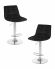 Набор 2 шт Стул барный DOBRIN TAILOR, черный велюр (MJ9-101) Набор 2 шт Стул барный DOBRIN TAILOR, черный велюр (MJ9-101)