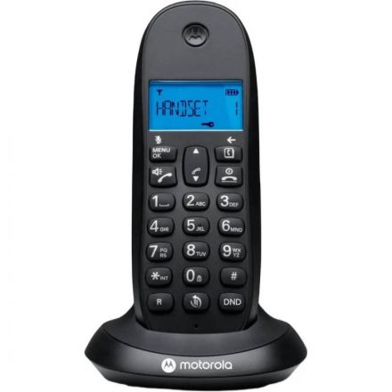 Радиотелефон DECT MOTOROLA C1001CB+ (цвет черный) Радиотелефон DECT MOTOROLA C1001CB+ (цвет черный)