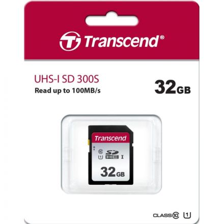 Карта памяти Transcend 300S SDHC 32Gb UHS-I Cl10, TS32GSDC300S Карта памяти Transcend 300S SDHC 32Gb UHS-I Cl10, TS32GSDC300S