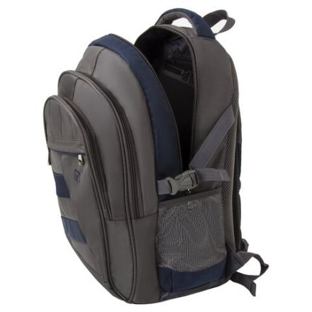 Рюкзак BRAUBERG URBAN универсальный, 2 отделения, "MainStream 2", серо-синий, 45х32х19 см, 224446 Рюкзак BRAUBERG URBAN универсальный, 2 отделения, "MainStream 2", серо-синий, 45х32х19 см, 224446