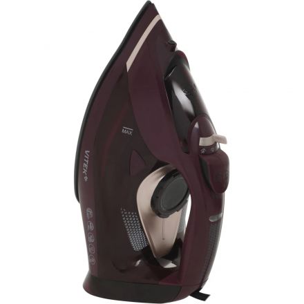 Утюг Vitek VT-IRN1204 2400Вт бордовый Утюг Vitek VT-IRN1204 2400Вт бордовый