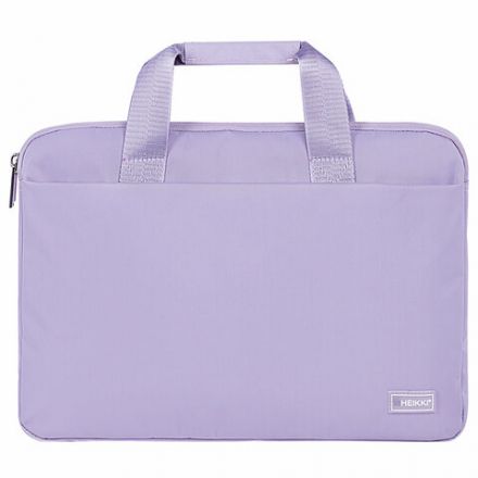 Сумка портфель HEIKKI ULTRA (ХЕЙКИ) с отделением для ноутбука 15,6", Lavender, лавандовая, 28х39х3 см, 272610