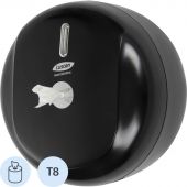 Диспенсер для туалетной бумаги рул Luscan Prof Etalon с ЦВ черный 151066