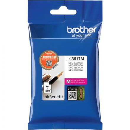 Картридж струйный Brother LC3617M пур. для MFC-J3530/3930 Картридж струйный Brother LC3617M пур. для MFC-J3530/3930