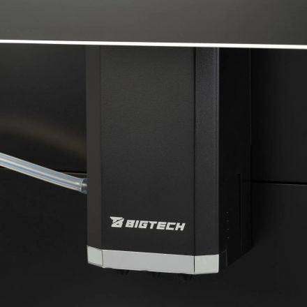 Кофемашина автоматическ BigTech DСМ309,с емк для м-ка,1,8л,зерн 160г,черн