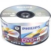 Носители информации DVD-R Philips (DM4S6U50F/97)4.7 Gb, 16x, Bulk 50шт/уп Носители информации DVD-R Philips (DM4S6U50F/97)4.7 Gb, 16x, Bulk 50шт/уп