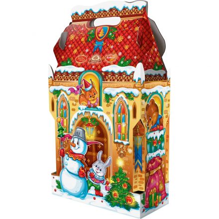 Новогодний сладкий подарок Волшебный замок 1/1500 арт.ББ19990