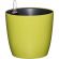 Горшок цветочный с автополивом КОМФОРТ 3,5л оливковый ПИ-25-6ТХ